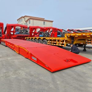 4 Axle Folding Gooseneck Trailer