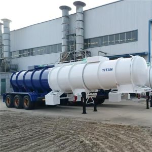 3 Axle 20CBM Acid Tanker Trailer